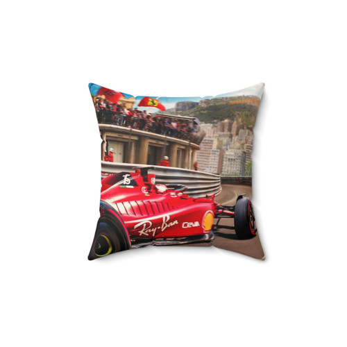 Charles Leclerc Ferrari Formula 1 Racing Pillow