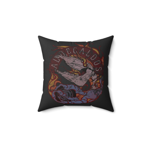 Cyberpunk 2077 Aldecaldos Distressed Pillow