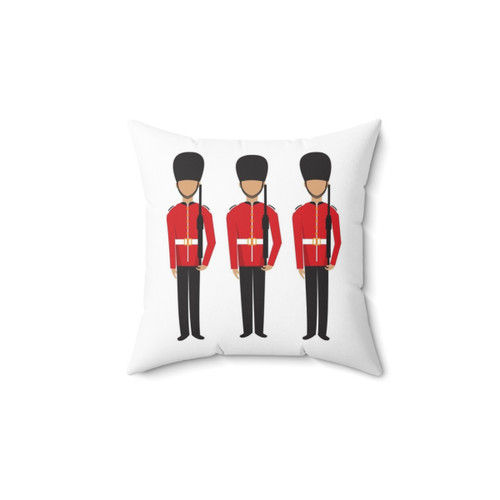 Coldstream Guards Pillow - Queen's Guard Bearskin Soldier