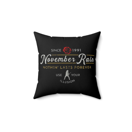 Nostalgic GnR November Rain Pillow