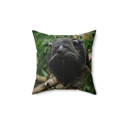 Binturong Plush Pillow - Exotic Bearcat Decor