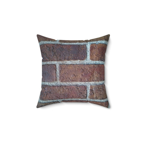 Brick Wall Texture Pillow