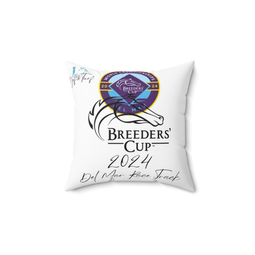 BREEDERS CUP 2024 Pillow for Horse Racing Fans