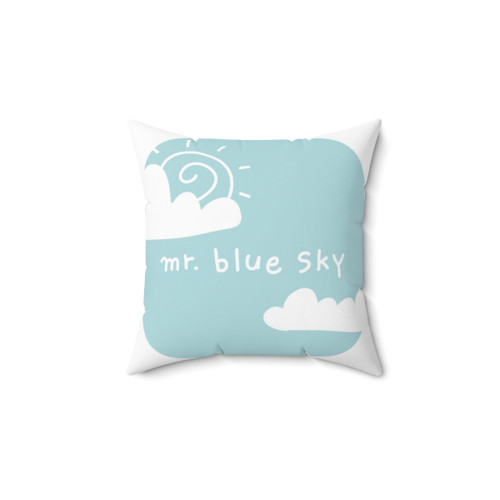 Mr. Blue Sky Pillow - Soft and Stylish Music-Inspired Home Decor