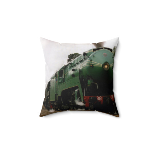 3801 Vintage Steam Train Pillow