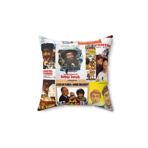 Louis de Funes Movie Poster Pillow
