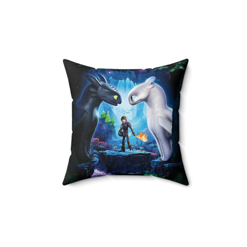 How to Train Your Dragon Oil Textured Pillow