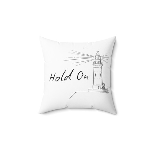 Adele 'Hold On' Lyrics Throw Pillow