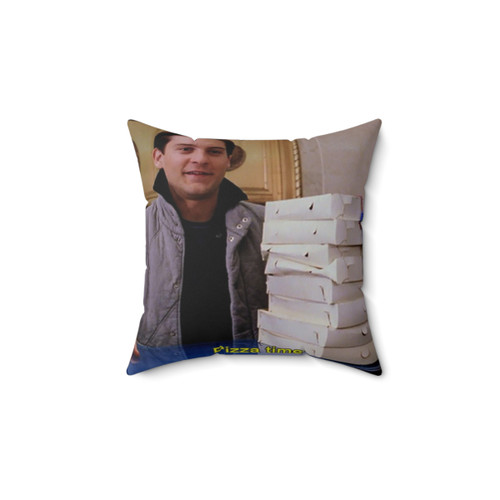Superhero Pizza Time Pillow