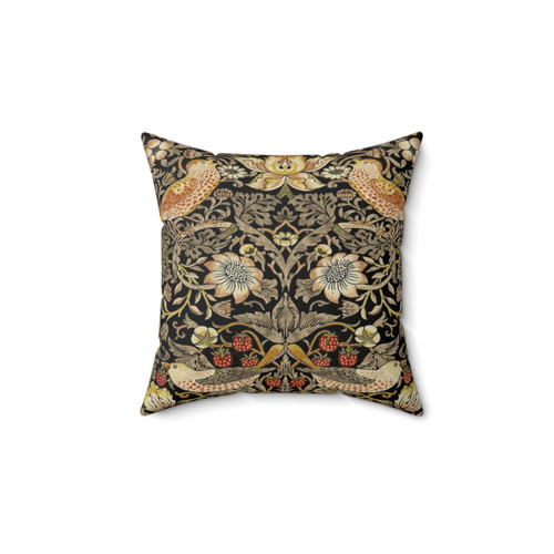 William Morris Strawberry Thief Decorative Throw Pillow