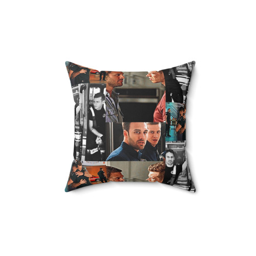 Buddie Collage Throw Pillow