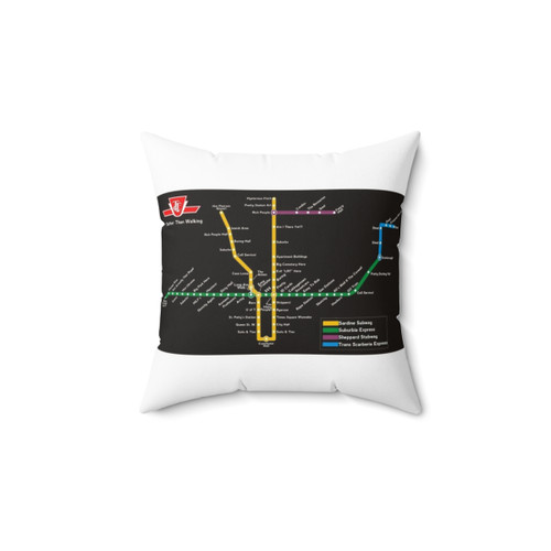 TTC Subway Pillow for Comfortable Commuting