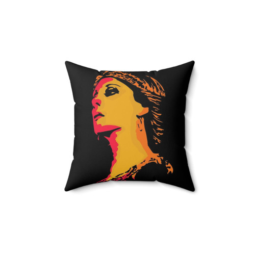 Fayrouz Vintage Lebanese Music Inspired Pillow