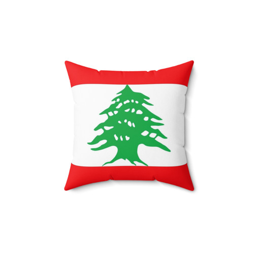 Lebanese Flag Decorative Pillow