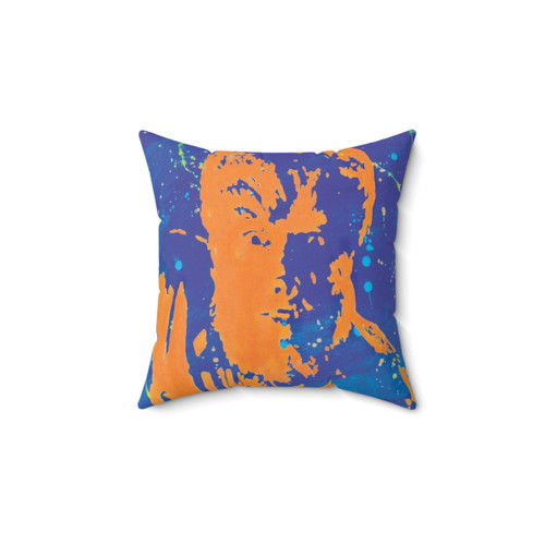 The Wolfman Pillow - Vibrant Pop Art Werewolf Decor