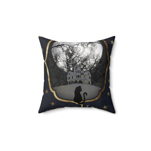 Coraline Fanart Throw Pillow - Anime, Fantasy, Minimalist Design
