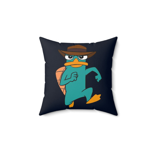 Cute Agent P Platypus Pillow