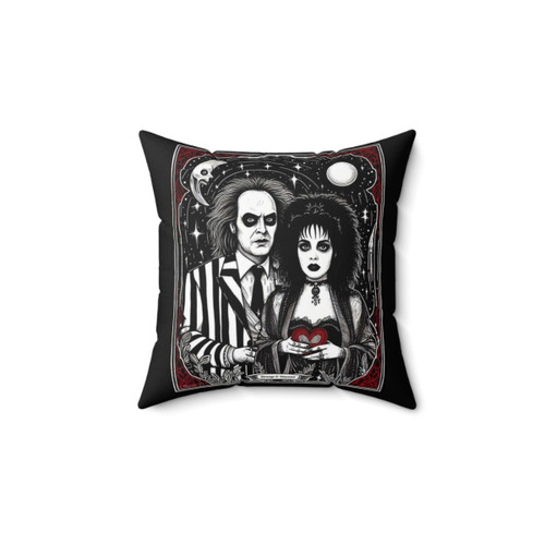 Haunting and Unique Pillow for Gothic Home Decor