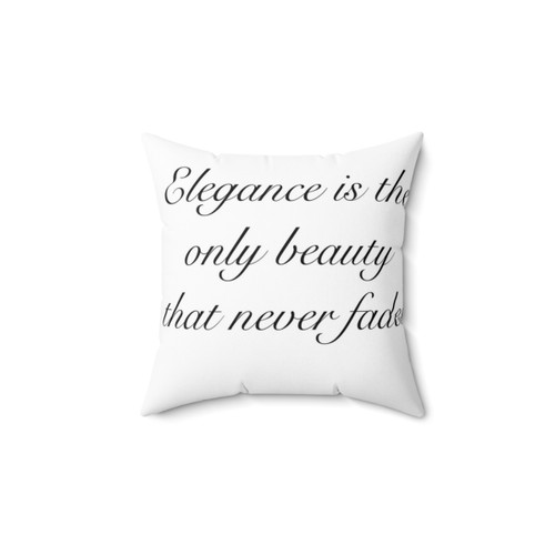 Audrey Hepburn Quote Decorative Pillow