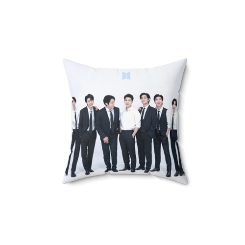 BTS Melanin Festa Family Photo Poster Anniversary Pillow