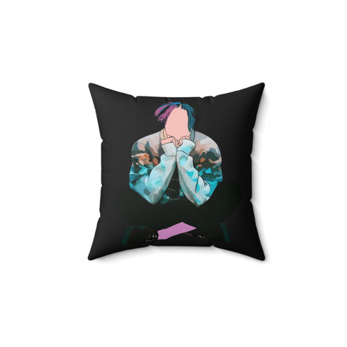 Yungblud Themed Decorative Pillow