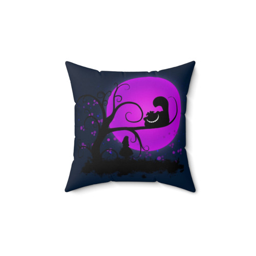 Alice in Wonderland Themed Decorative Pillow