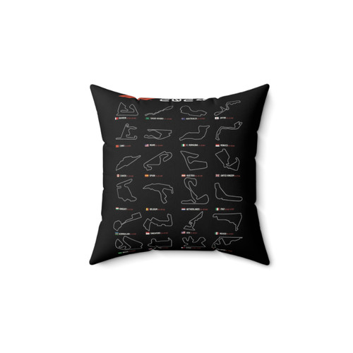 F1 Circuits Pillow for Motorsports Fans