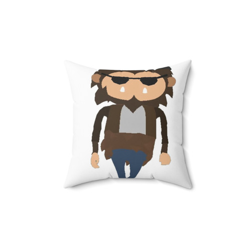 Sneaky Sasquatch themed pillow for kids