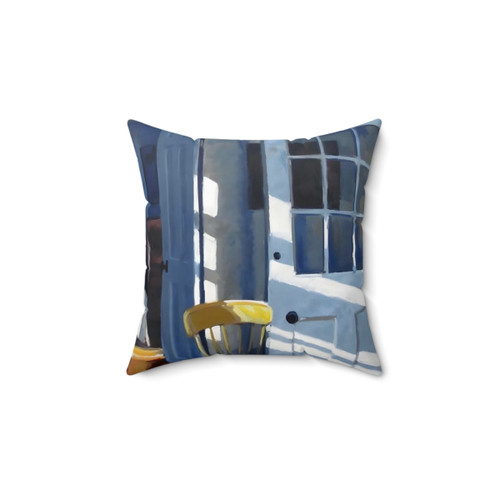 Edward Hopper Inspired Decorative Pillow