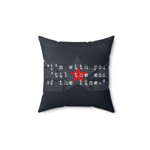 Captain America Themed Pillow