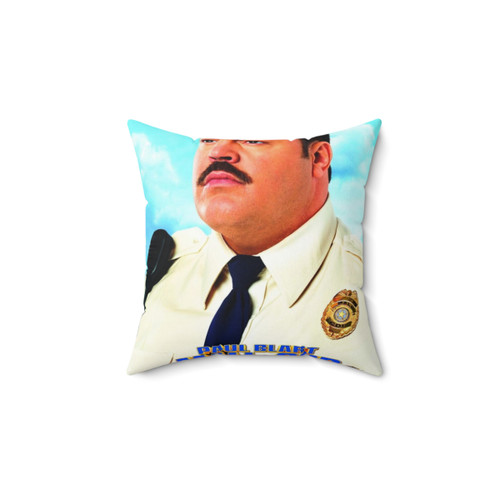 Paul Blart Mall Cop themed decorative pillow