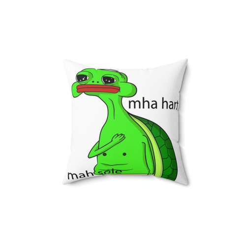 Mha Hart Mah Sole 1 Pillow - Funny Frog Meme Decor