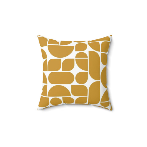 Minimal Geometric Shapes Abstract Art Mid Century Pillow