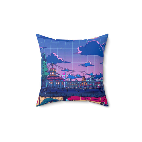 Ramen Village Pillow - Kawaii Anime Aesthetic Decor
