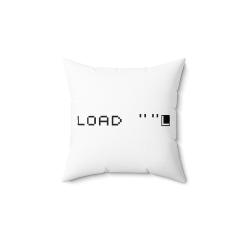 Retro Gaming Pillow with Basic Load Design