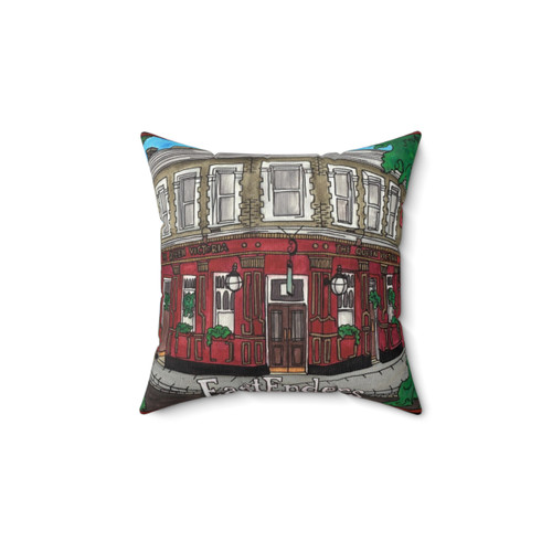 The Vic Pub Inspired Pillow - Queen Victoria Decor