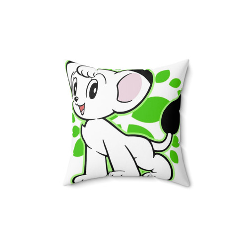 White Lion Pillow - Anime Inspired Bedding Decor