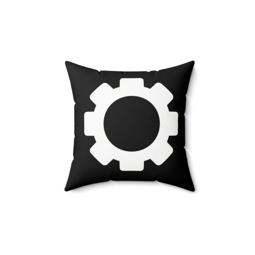 Factorio Themed Decorative Pillow