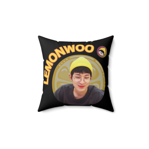 Seventeen Wonwoo Cute Lemon Design Pillow