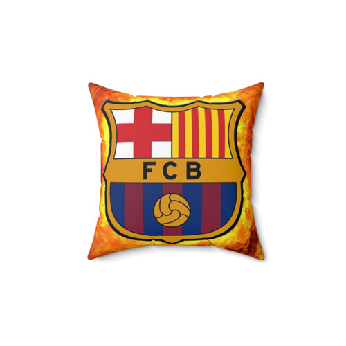 Barcelona Football Pillow