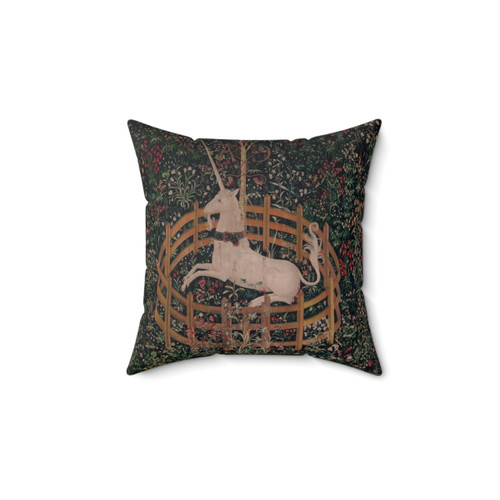 Unicorn Magical Animal Medieval Art Decorative Pillow
