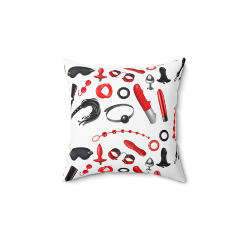 BDSM Sex Toys Set with Leather Pillow