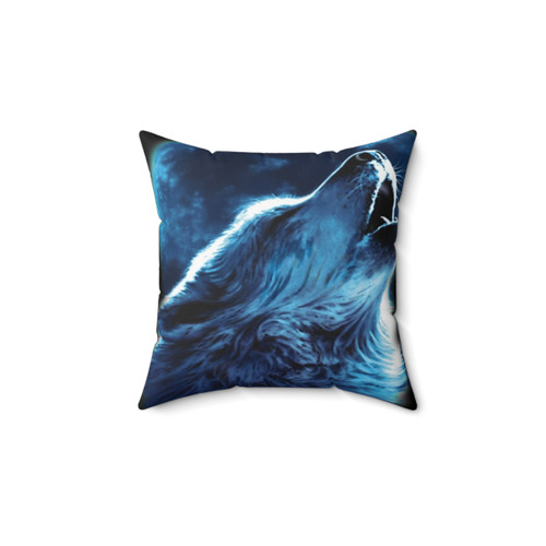 Howling Wolf Night Pillow