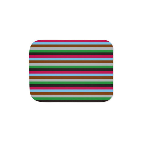 Harlequins Rugby Striped Sherpa Blanket