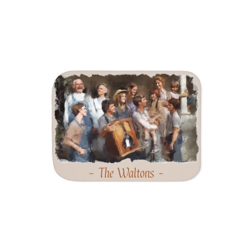 The Waltons TV Show Sherpa Blanket