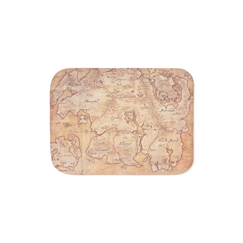 Tamriel Sherpa Blanket - The Elder Scrolls Fan Accessory