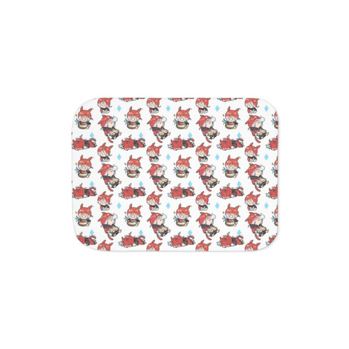 Crystal Exarch Sherpa Blanket - Soft and Cozy FFXIV Design