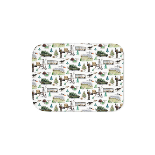 Lampoons Christmas Sherpa Blanket