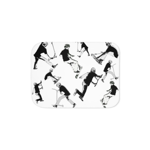 Sherpa blanket for stunt scooter riders