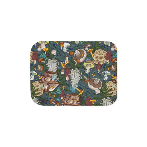 Mushroom Forest Sherpa Blanket